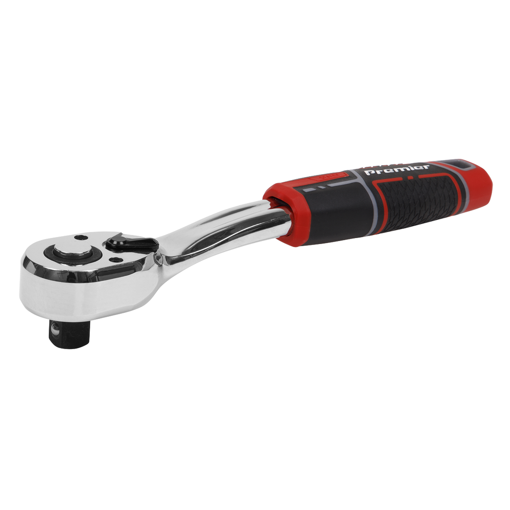 Premier Pear-Head Offset Ratchet Wrench with Flip Reverse 1/