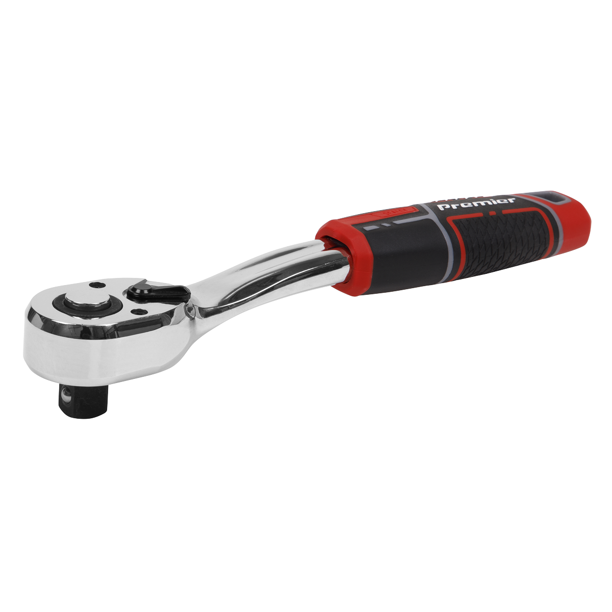 Premier Pear-Head Offset Ratchet Wrench with Flip Reverse 1/