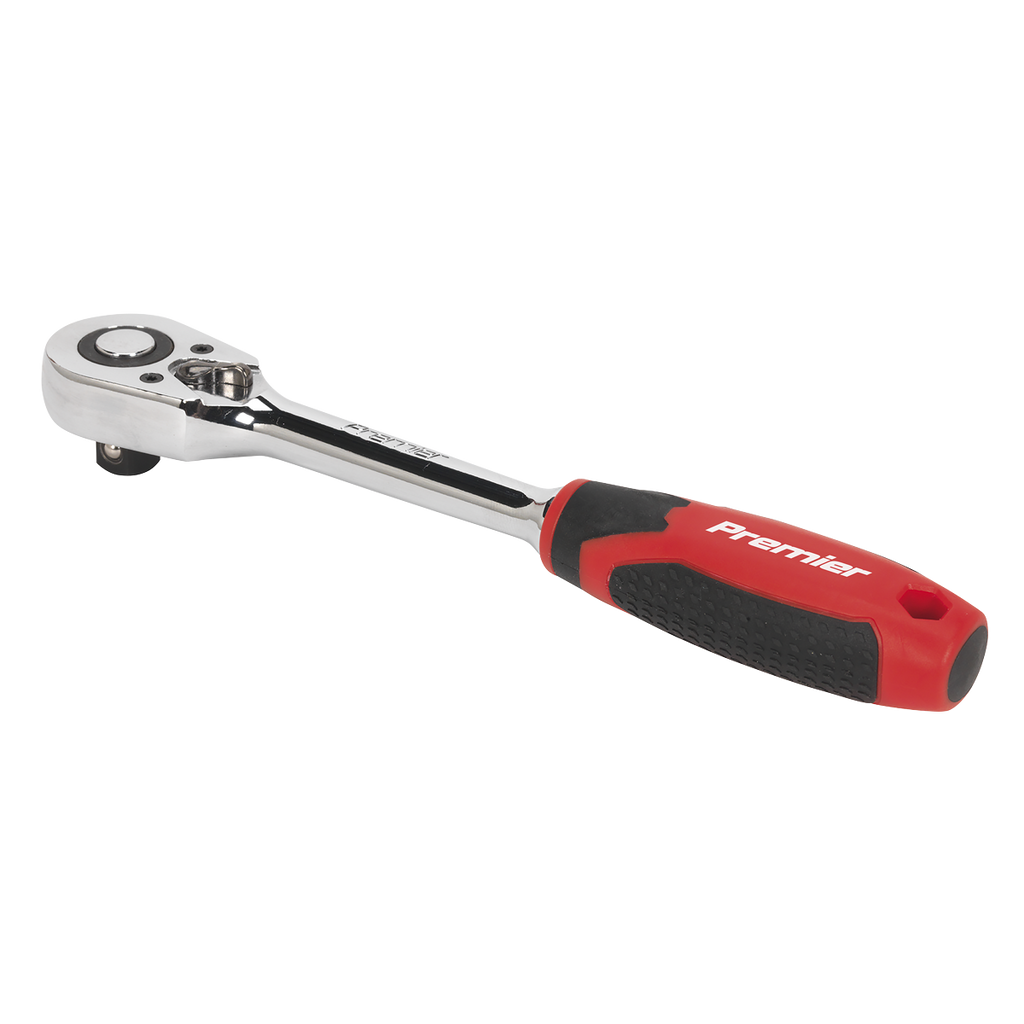 Premier Pear-Head Ratchet Wrench with Flip Reverse 1/2"Sq Dr