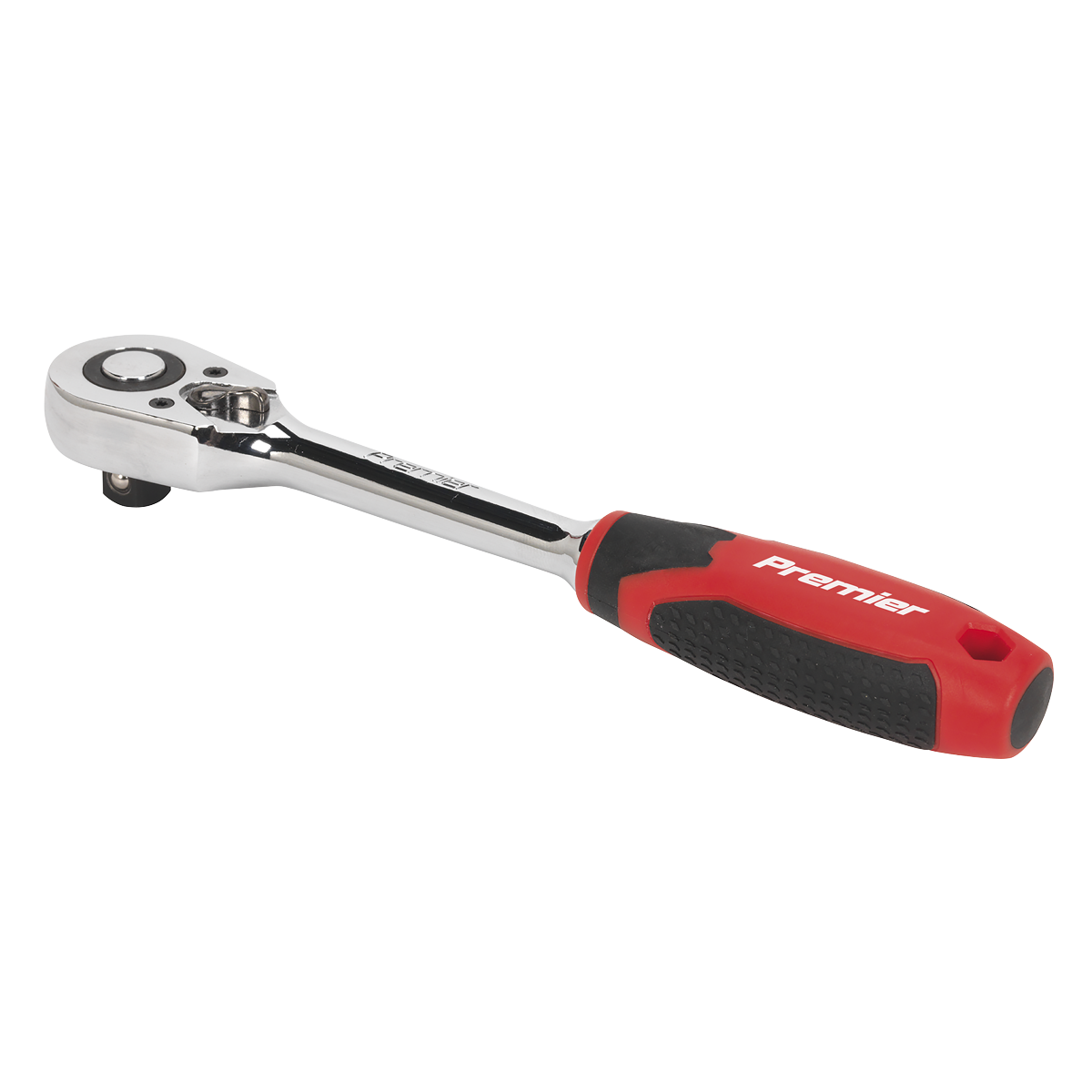 Premier Pear-Head Ratchet Wrench with Flip Reverse 1/2"Sq Drive