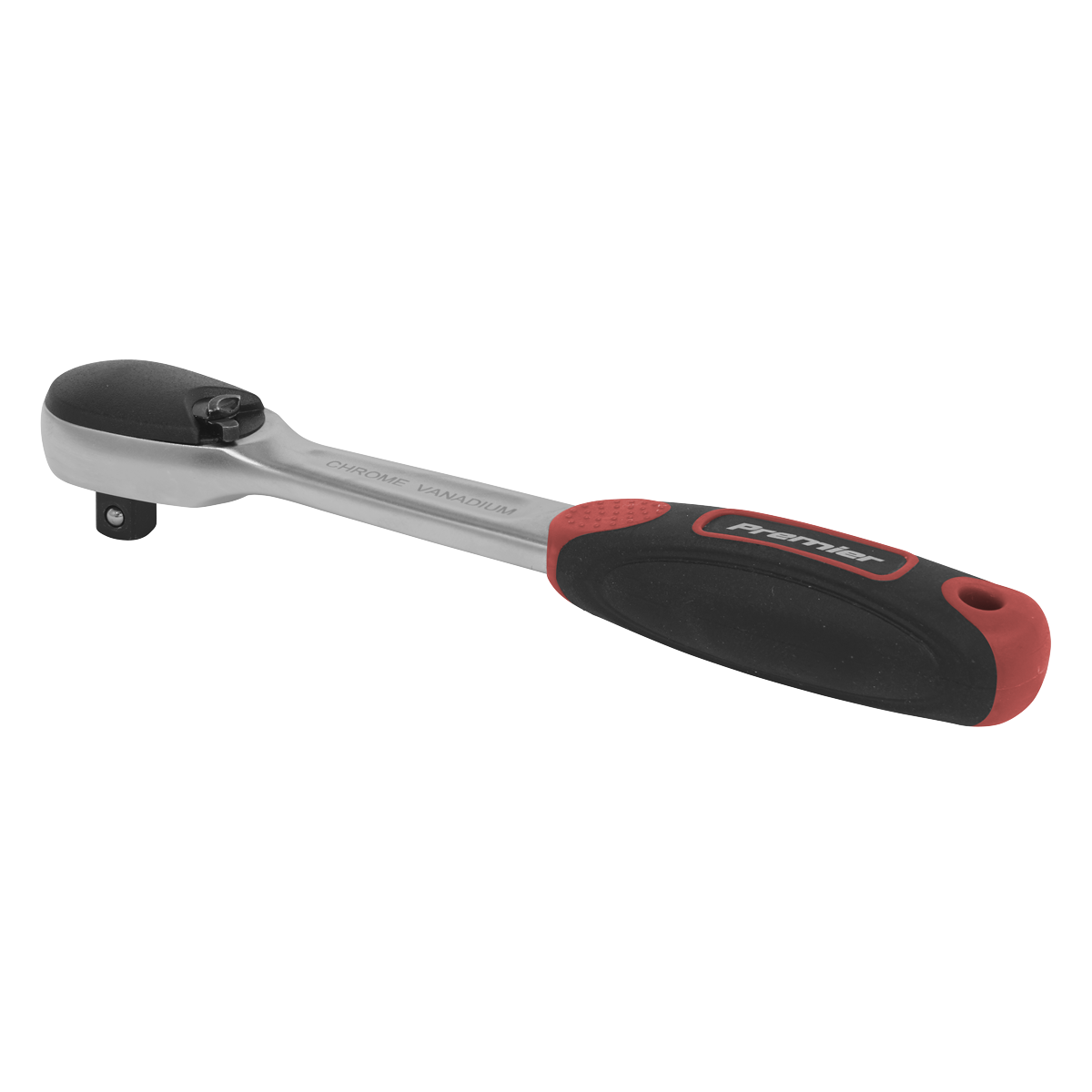 Premier Platinum Dust-Free Ratchet Wrench with Flip Reverse 1/4"Sq Drive