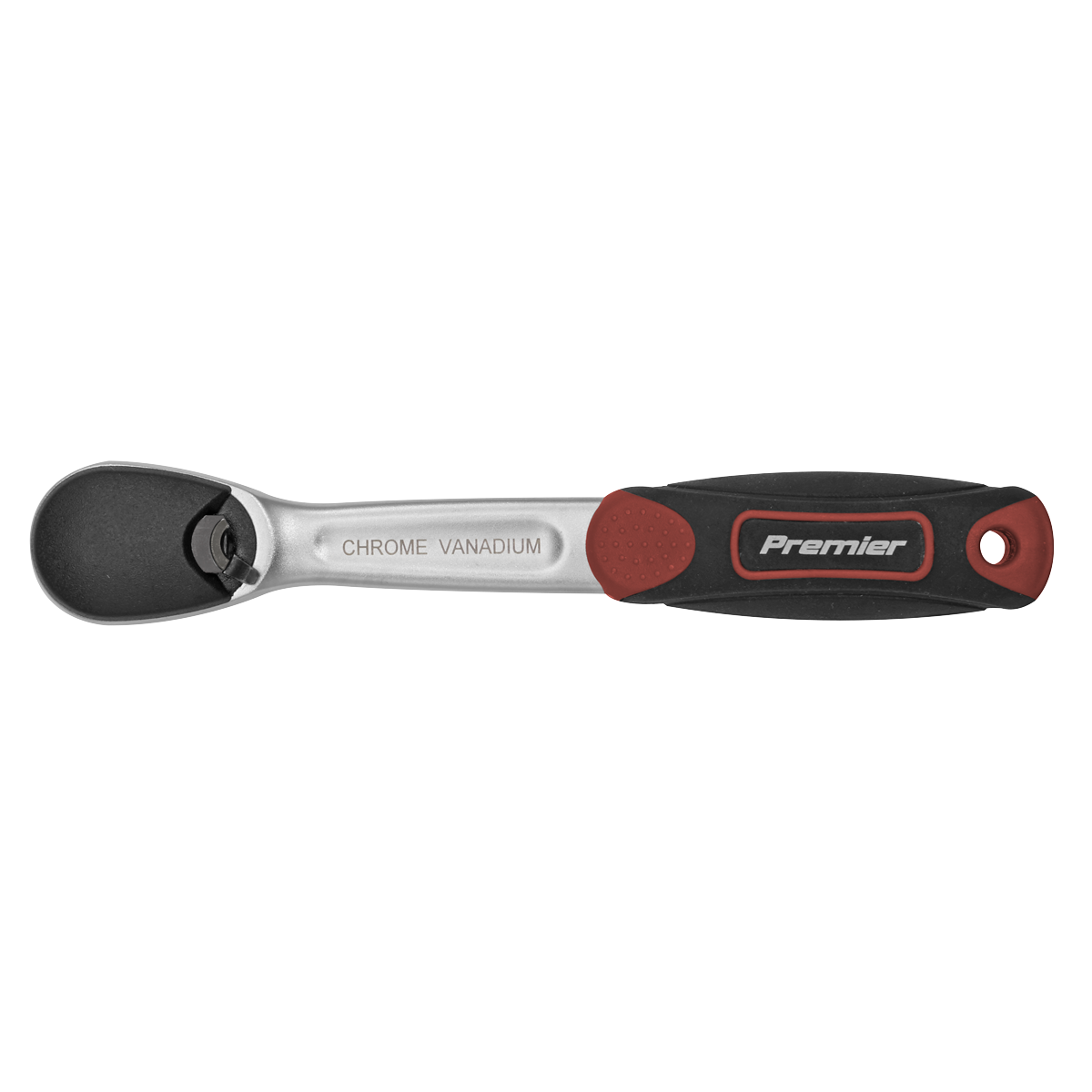 Premier Platinum Dust-Free Ratchet Wrench with Flip Reverse 1/4"Sq Drive