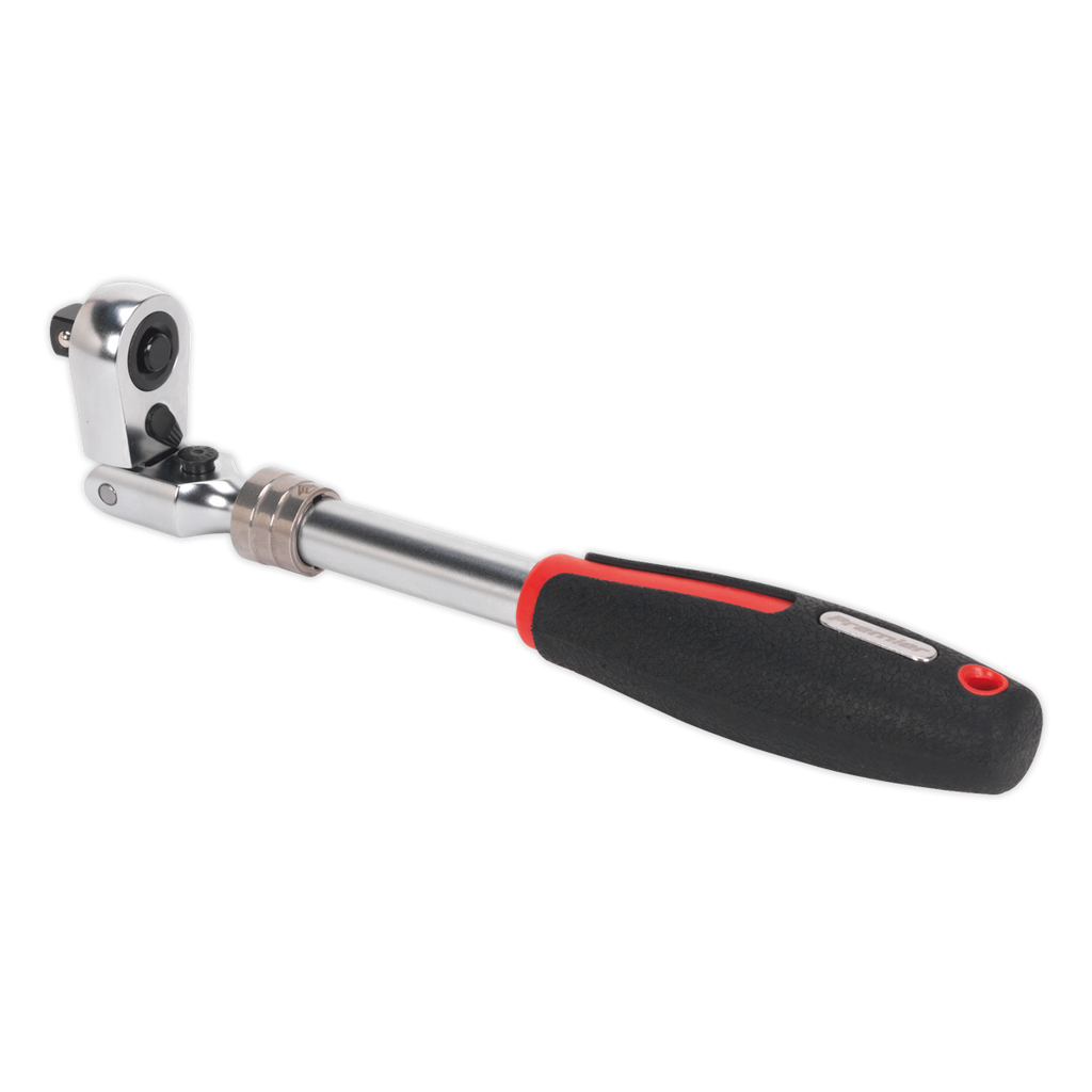Premier Platinum Locking Flexi-Head Extendable Ratchet Wrenc