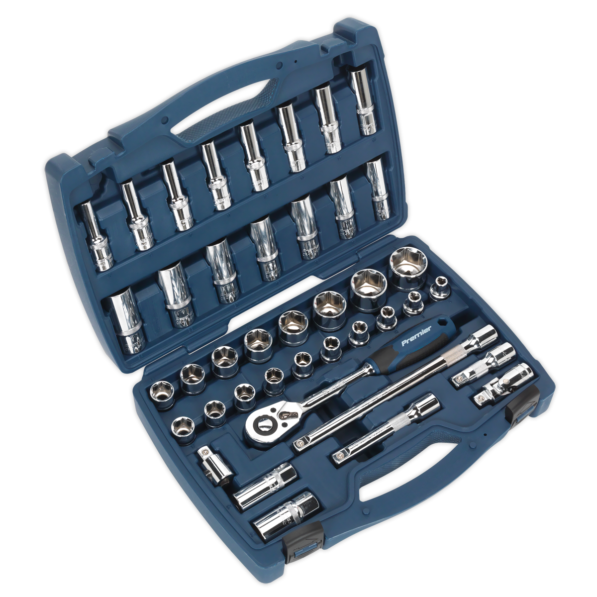 Premier Socket Set 1/2"Sq Drive 41pc