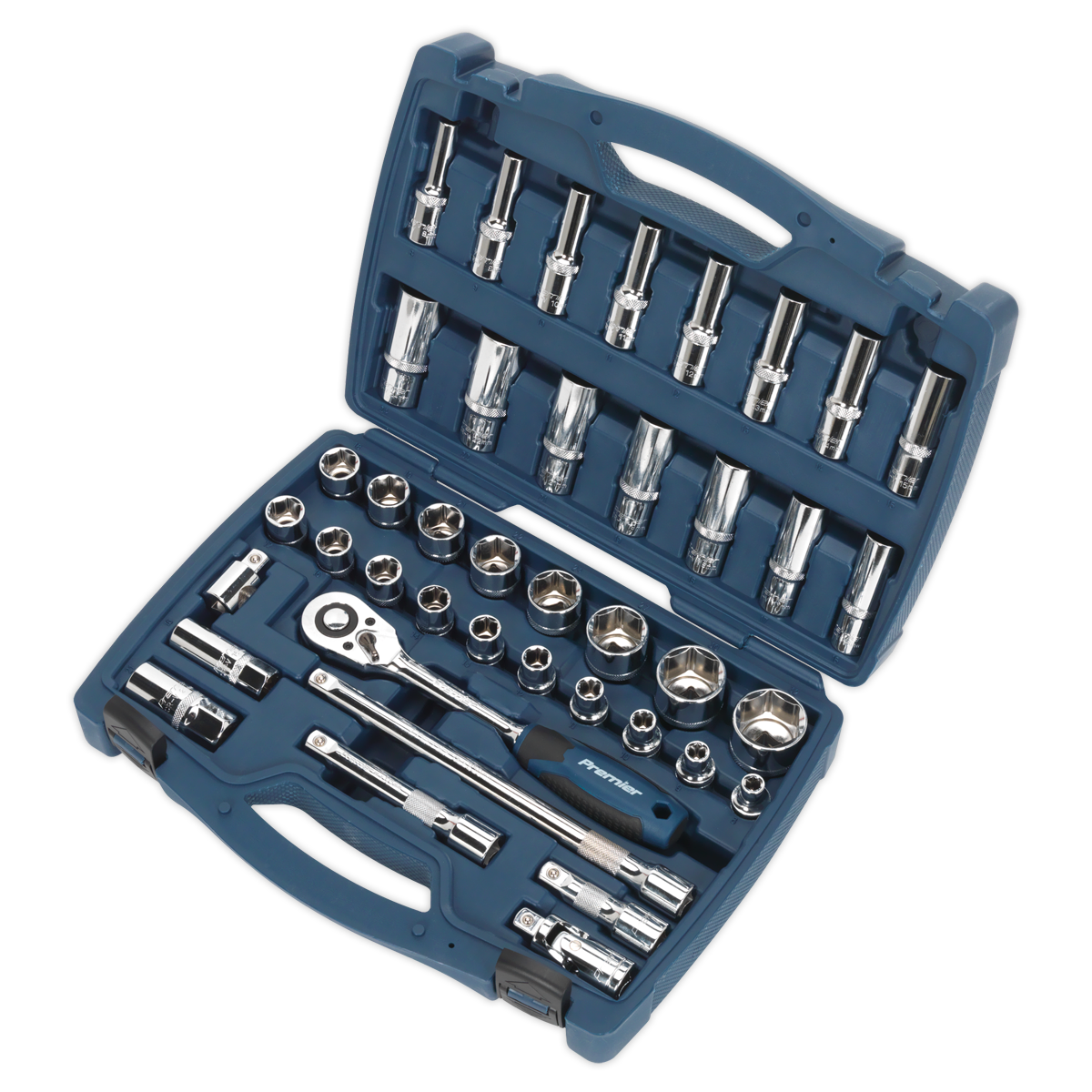Premier Socket Set 1/2"Sq Drive 41pc