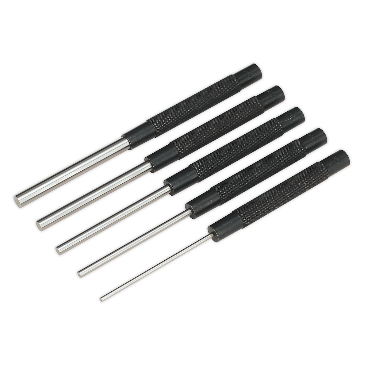 Imperial Parallel Long Pattern Pin Punch Set 5pc