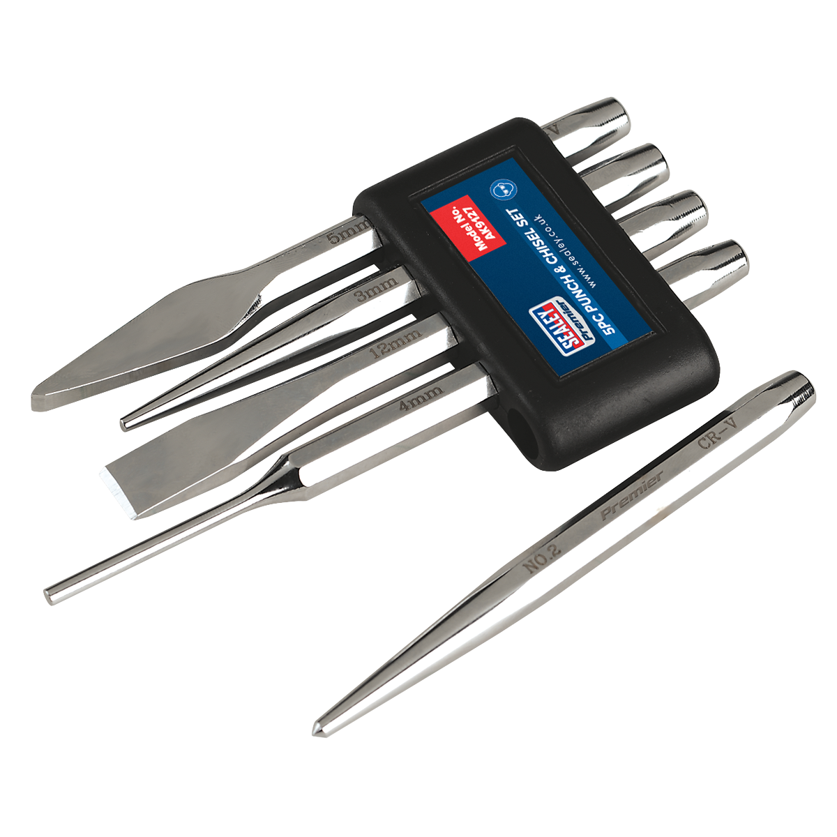 Premier Punch & Chisel Set 5pc
