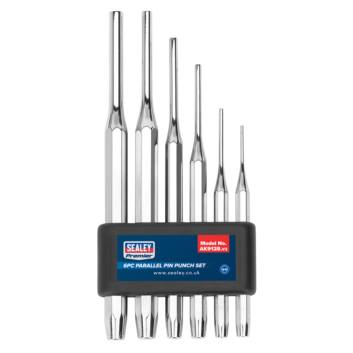 Premier Parallel Pin Punch Set 6pc