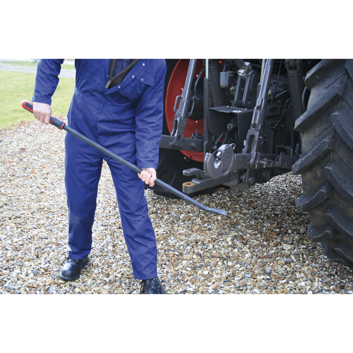Premier Heavy-Duty 45° Pry Bar with Hammer Cap 1220mm