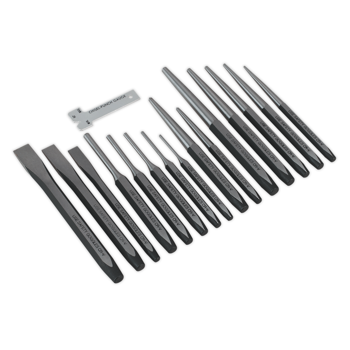 Premier Punch & Chisel Set 16pc