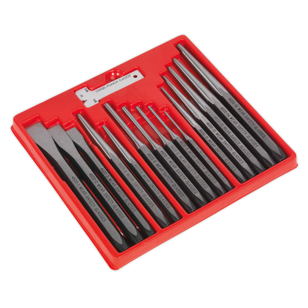 Premier Punch & Chisel Set 16pc