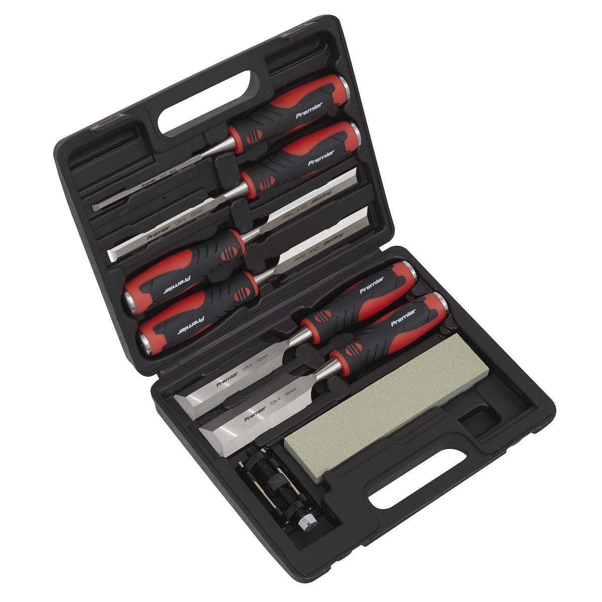 Premier Hammer-Thru Wood Chisel Set 8pc