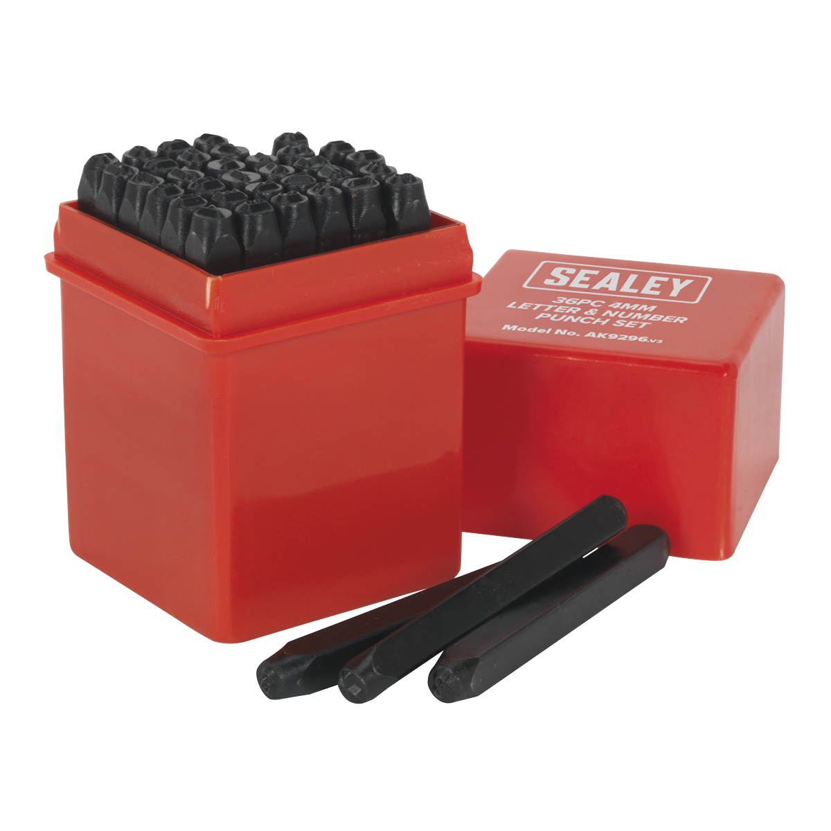 Letter & Number Punch Set 4mm 36pc