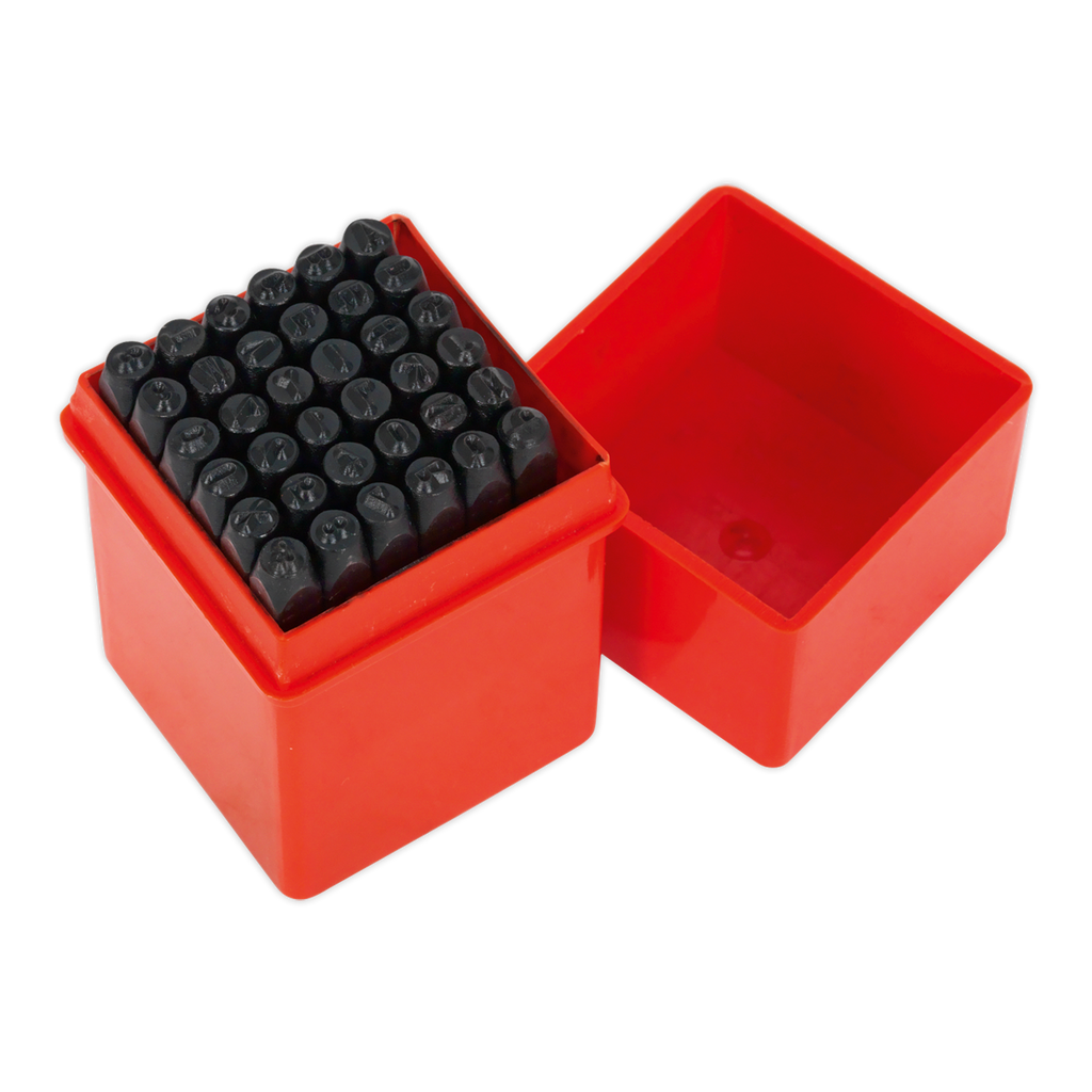 Letter & Number Punch Set 4mm 36pc