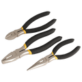 Premier Pliers Set Ni-Fe Finish 3pc