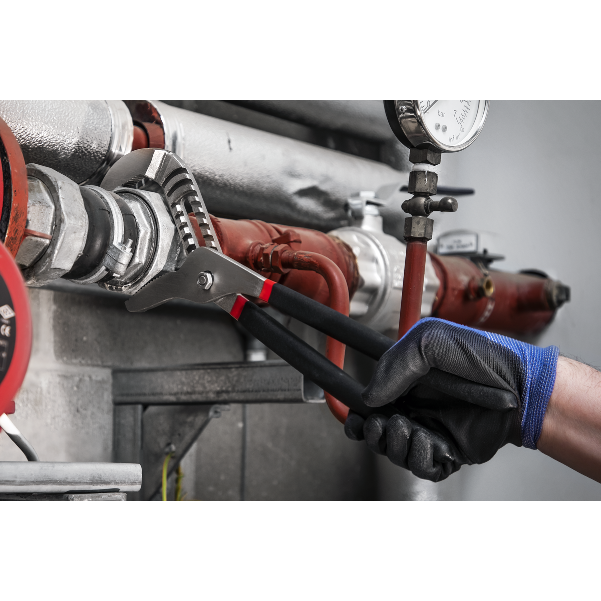 Premier Water Pump Pliers Ni-Fe Finish 400mm