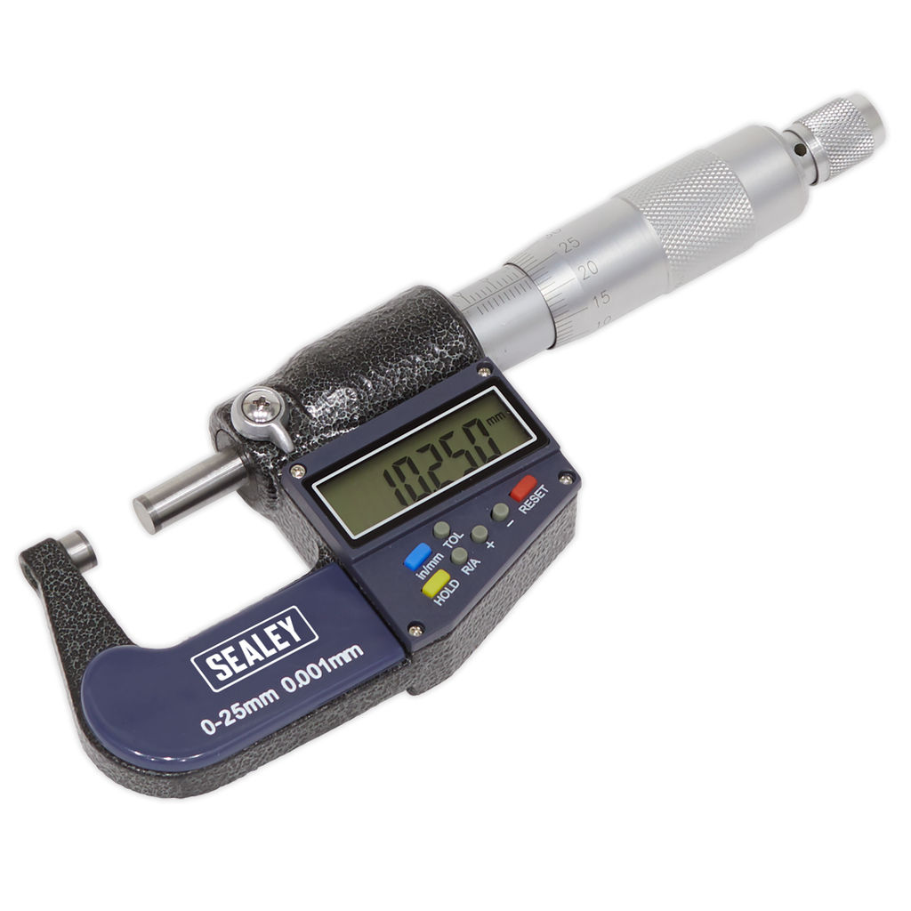 Digital External Micrometer 0-25mm (AK9635D)