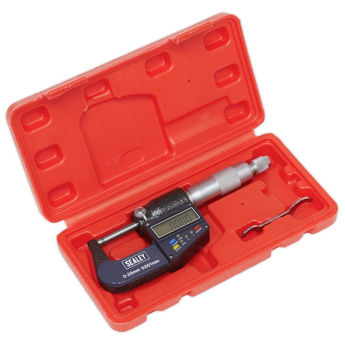Digital External Micrometer 0-25mm (AK9635D)