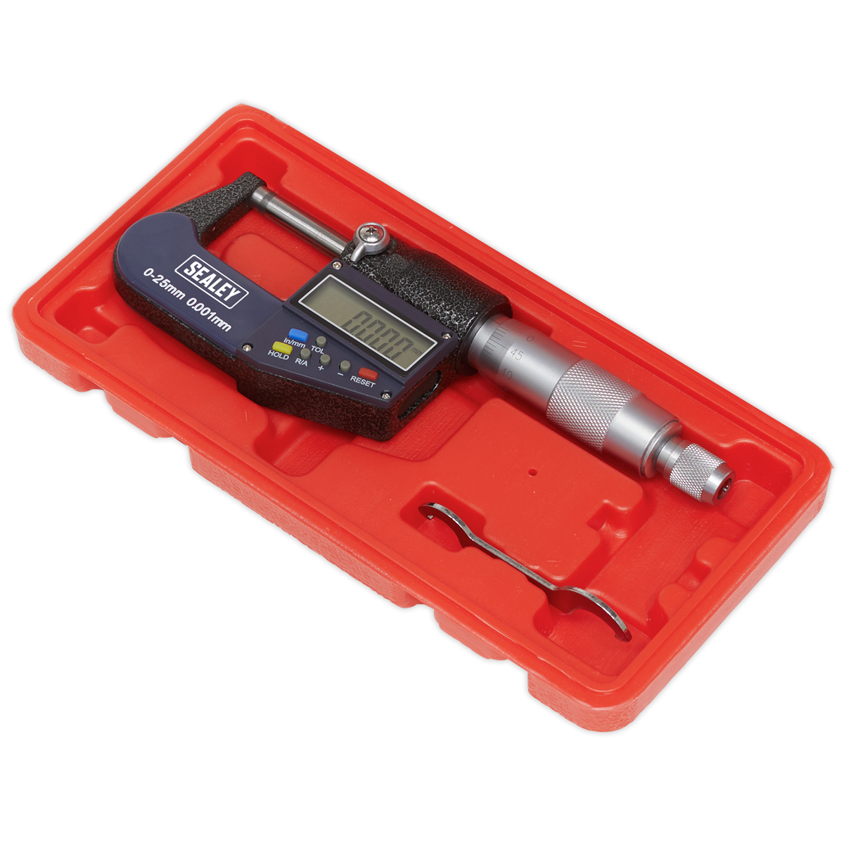 Digital External Micrometer 0-25mm (AK9635D)