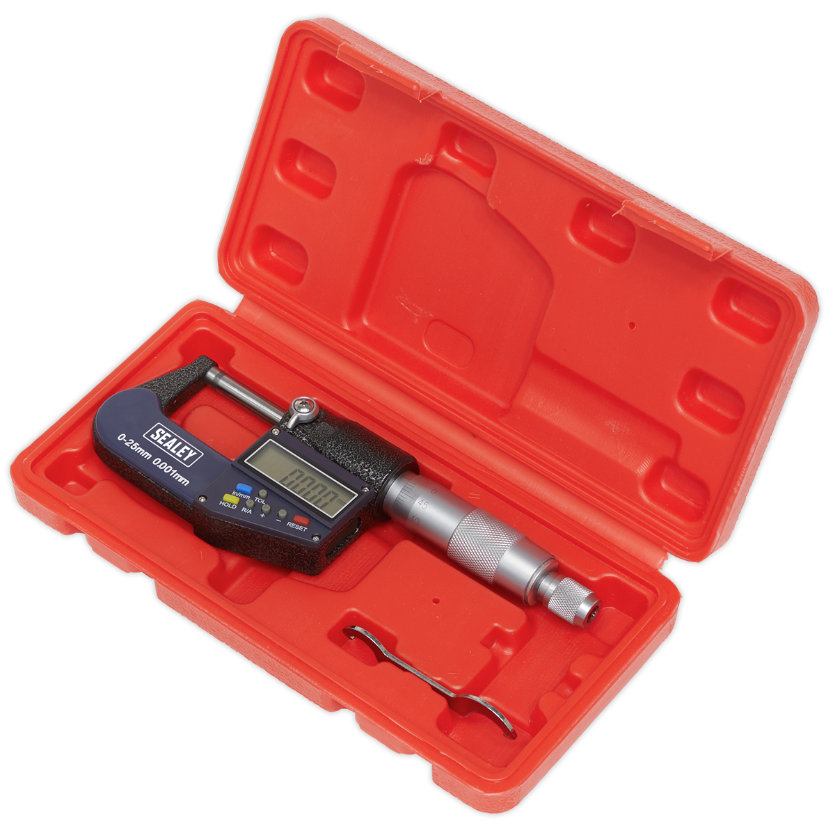 Digital External Micrometer 0-25mm (AK9635D)