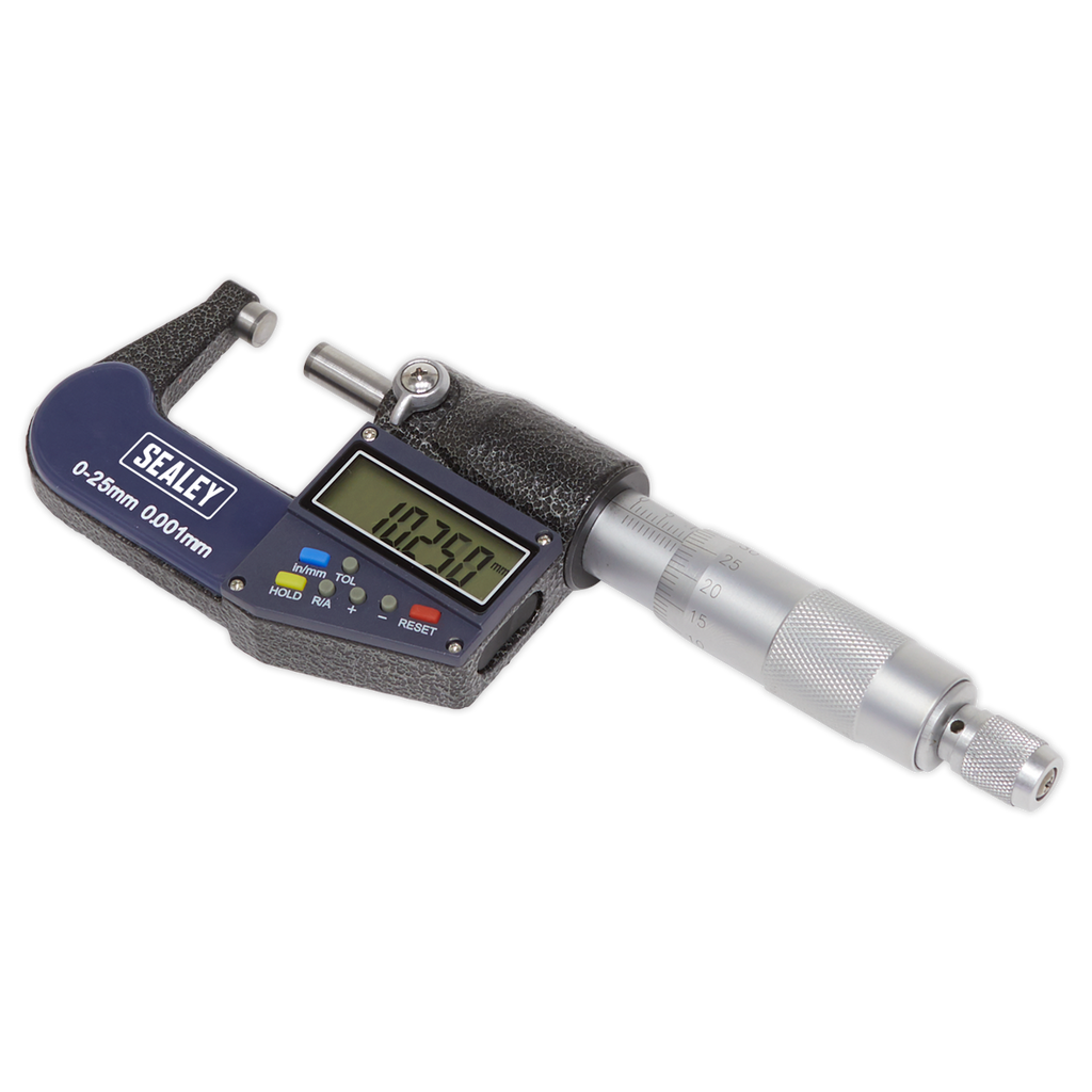 Digital External Micrometer 0-25mm (AK9635D)
