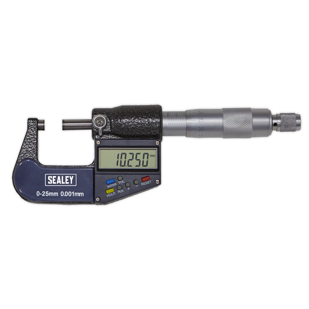Digital External Micrometer 0-25mm (AK9635D)