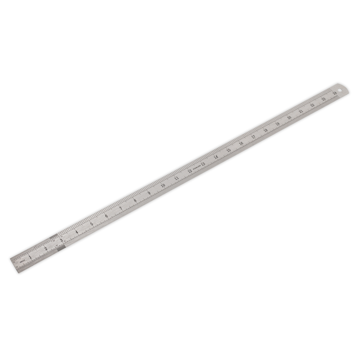 Stainless Steel Rule 24" (600mm)