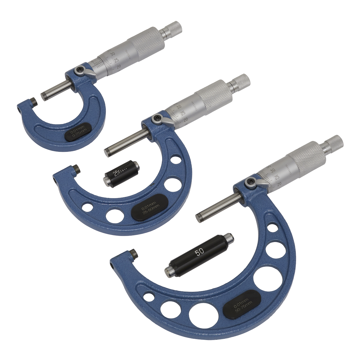 External Micrometer Set 3pc