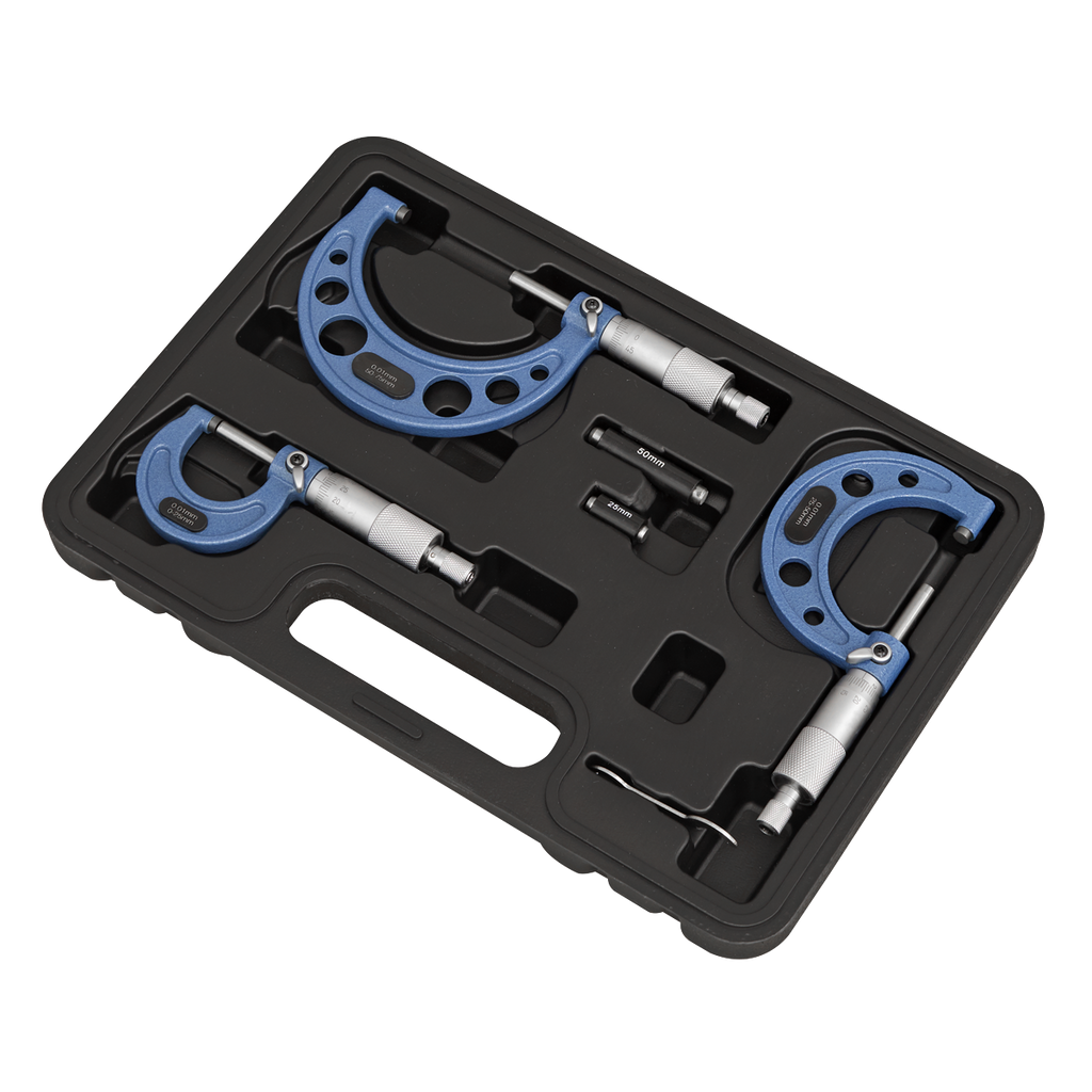External Micrometer Set 3pc