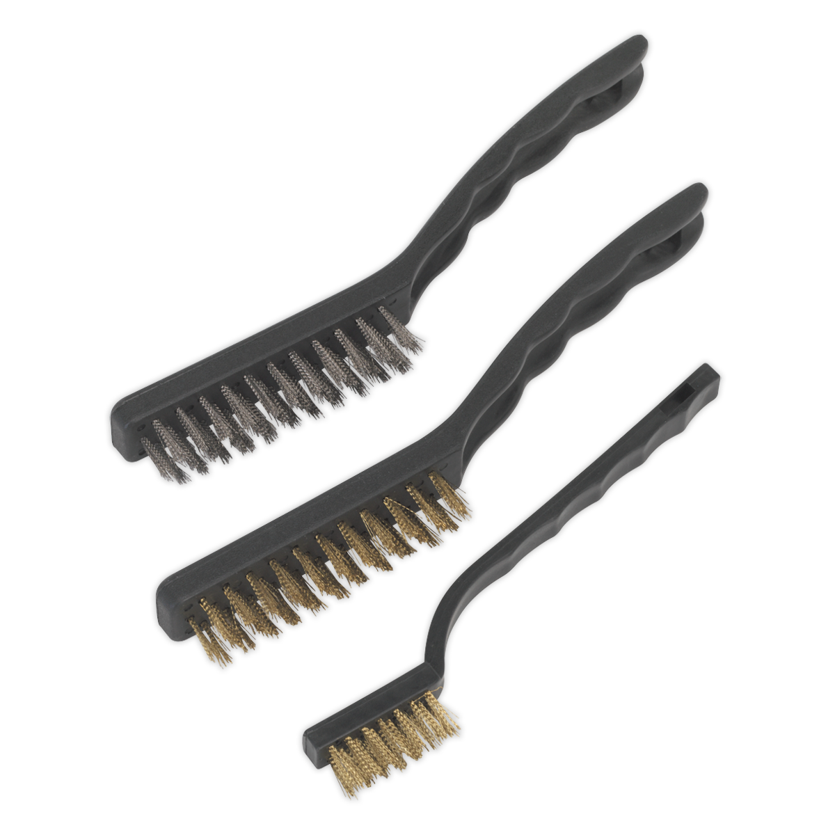 Auto Engineer's Wire Brush Set 3pc