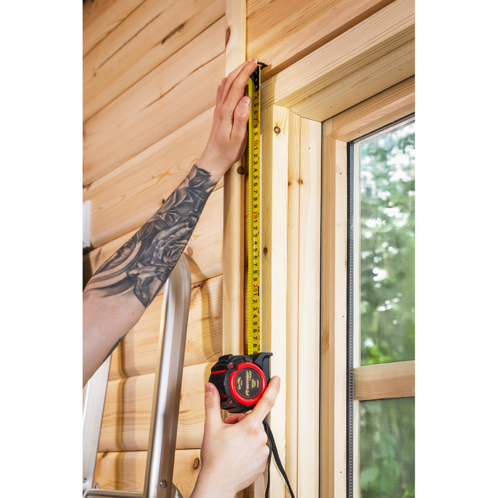 Premier Metric/Imperial Tape Measure Extra-Wide Blade 5m(16f