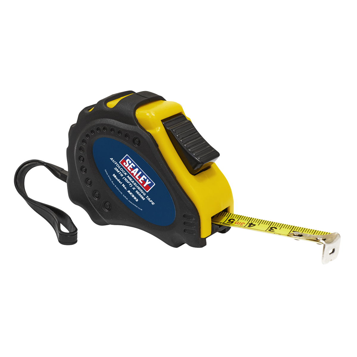 Metric/Imperial Auto Lock Tape Measure 3m(10ft) x 16mm