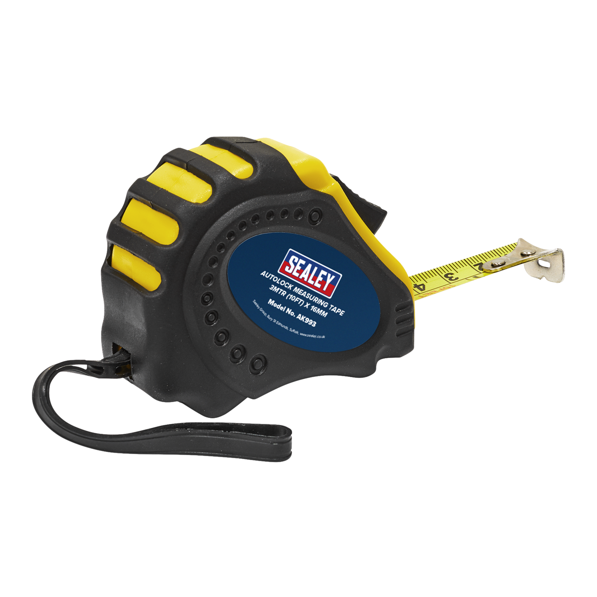 Metric/Imperial Auto Lock Tape Measure 3m(10ft) x 16mm