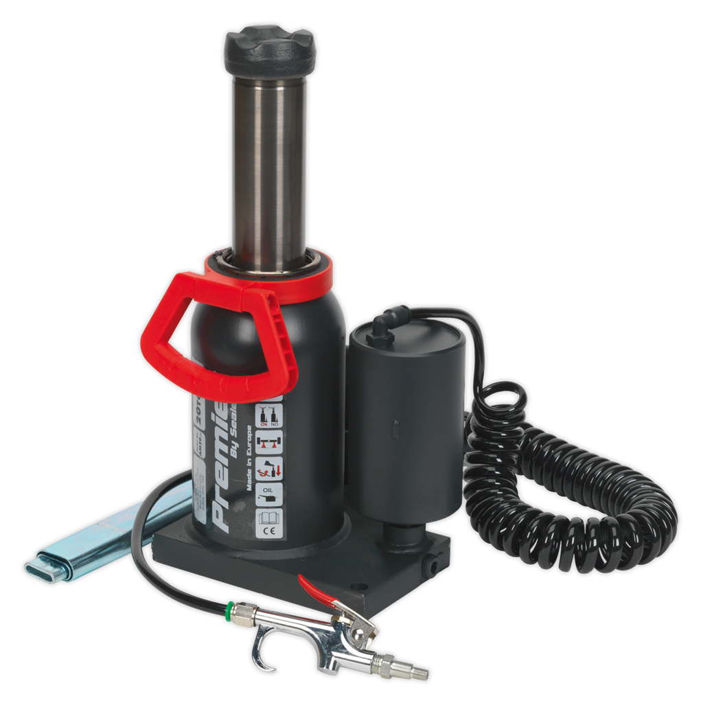 Premier Manual/Air Hydraulic Bottle Jack 20 Tonne