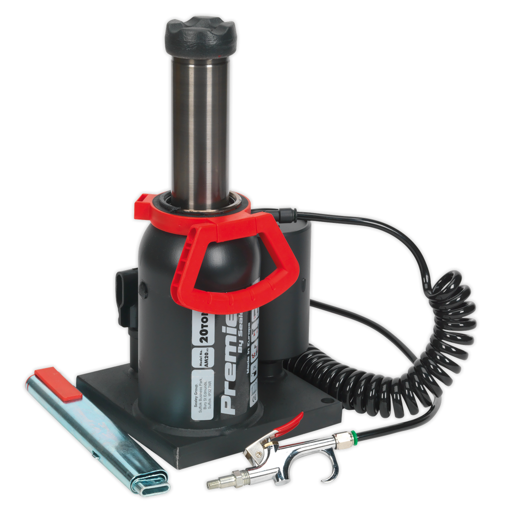 Premier Manual/Air Hydraulic Bottle Jack 20 Tonne