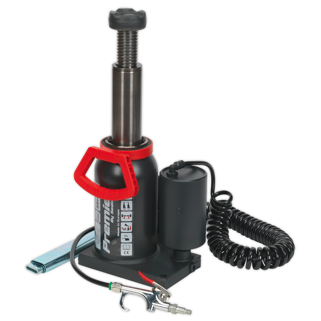 Premier Manual/Air Hydraulic Bottle Jack 20 Tonne