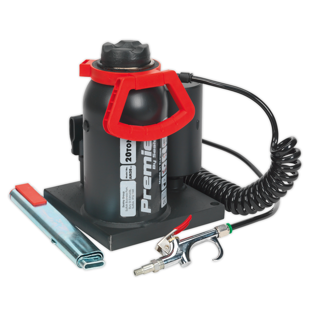 Premier Manual/Air Hydraulic Bottle Jack 20 Tonne
