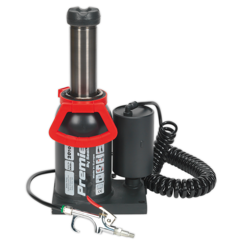 Premier Manual/Air Hydraulic Bottle Jack 20 Tonne