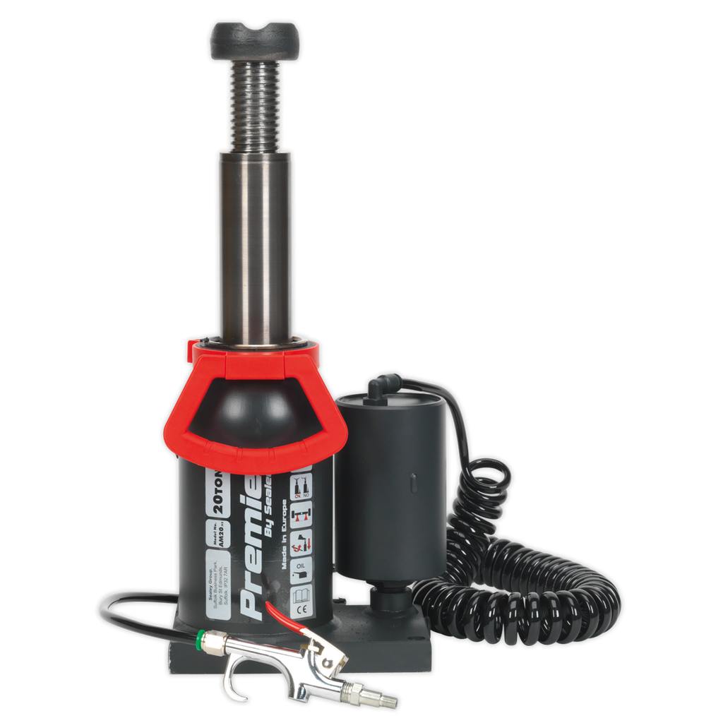 Premier Manual/Air Hydraulic Bottle Jack 20 Tonne