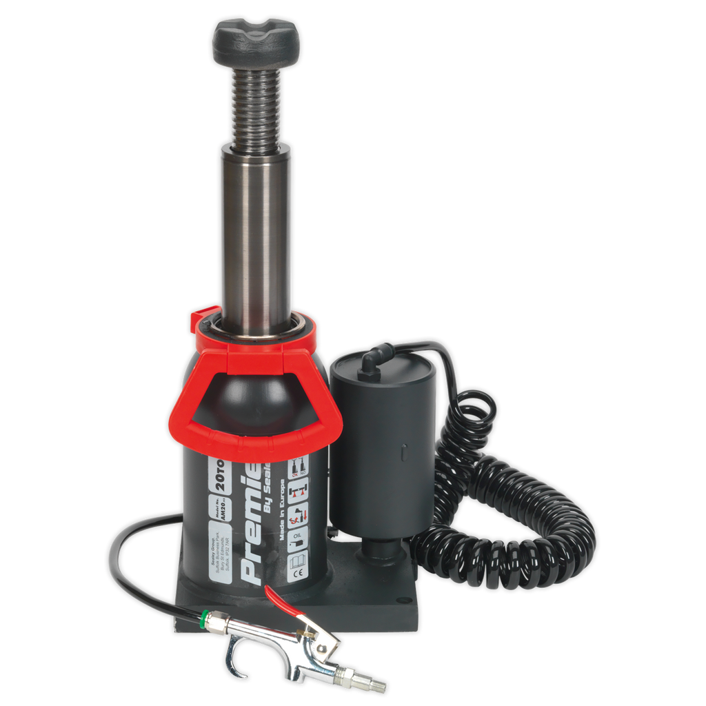 Premier Manual/Air Hydraulic Bottle Jack 20 Tonne