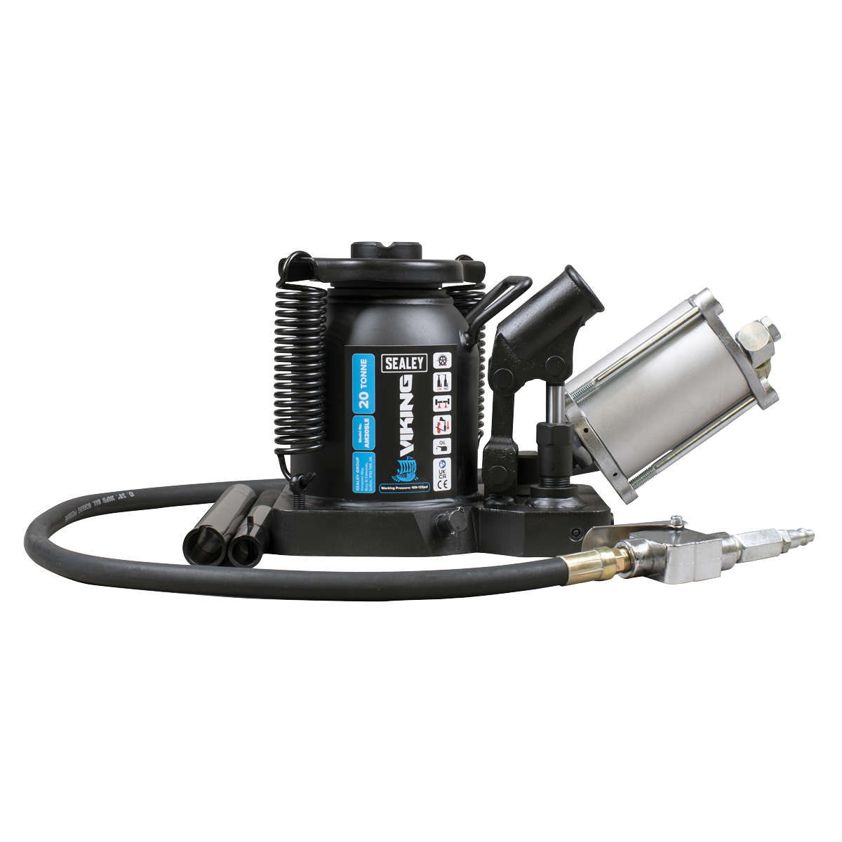 Sealey AM20SLE Viking Professional Manual/Air Hydraulic Bottle Jack, 20 Tonne Capacity