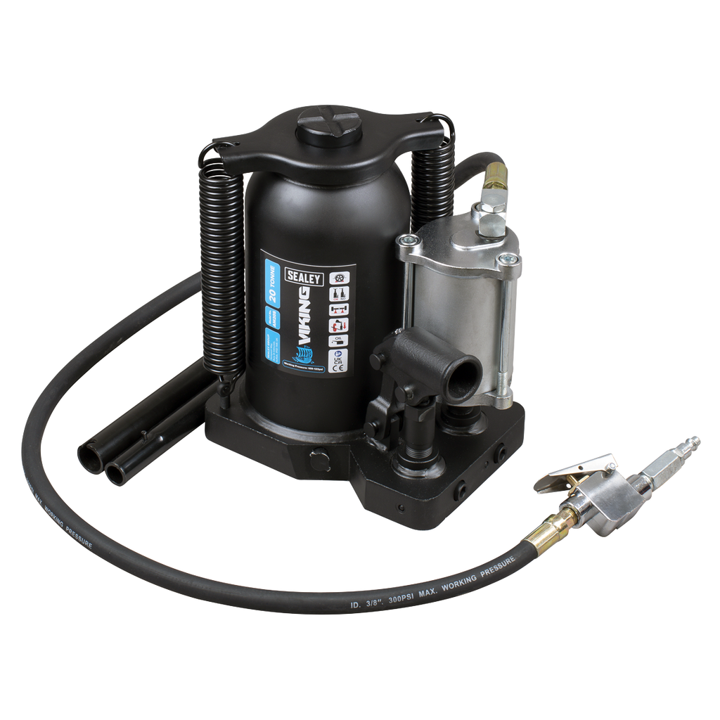 Viking Manual/Air Hydraulic Bottle Jack 20 Tonne