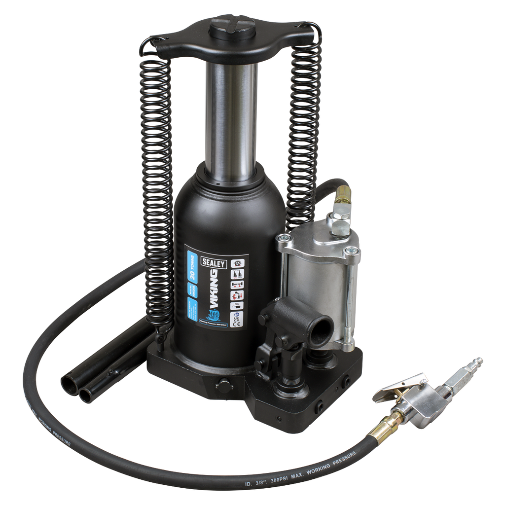 Viking Manual/Air Hydraulic Bottle Jack 20 Tonne