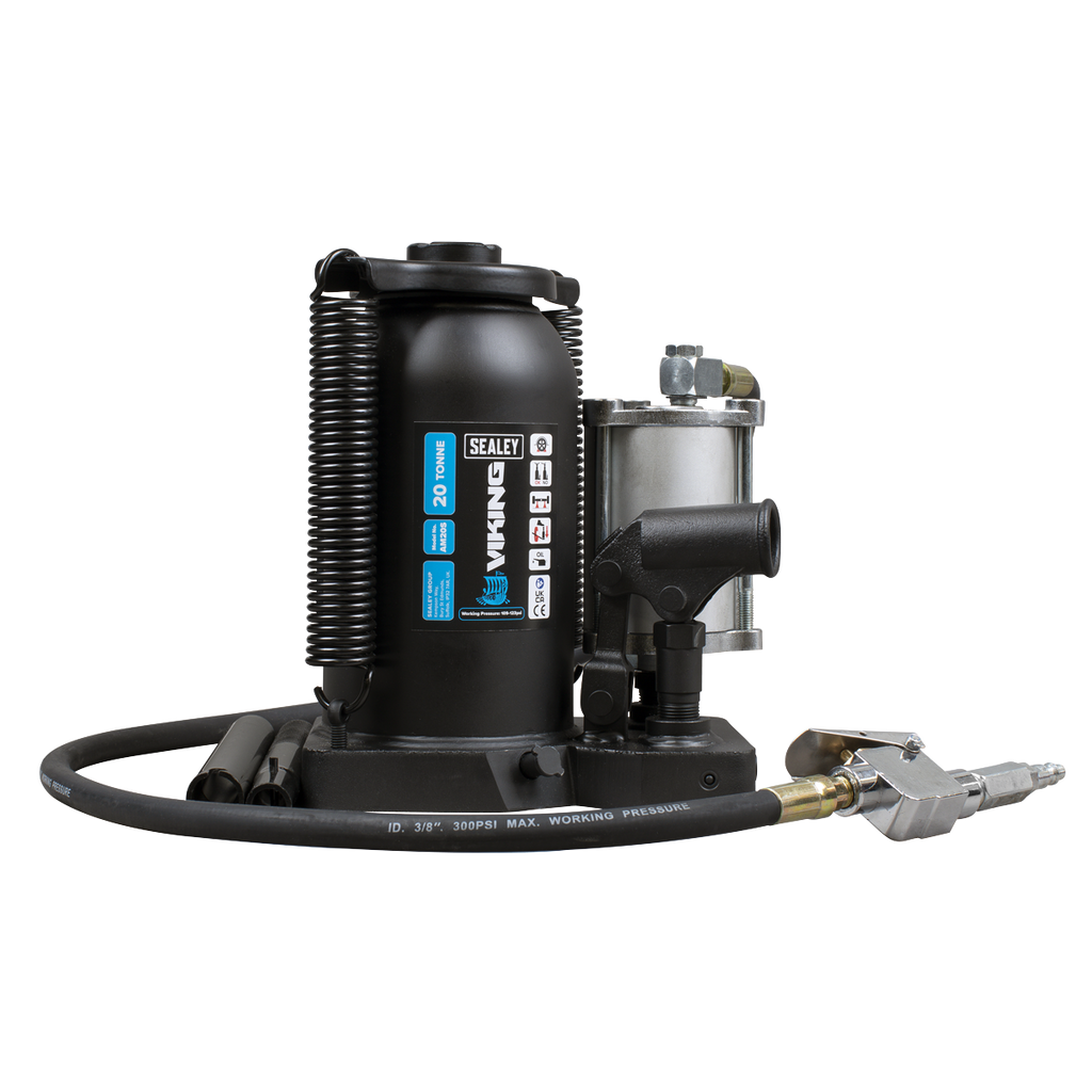 Viking Manual/Air Hydraulic Bottle Jack 20 Tonne