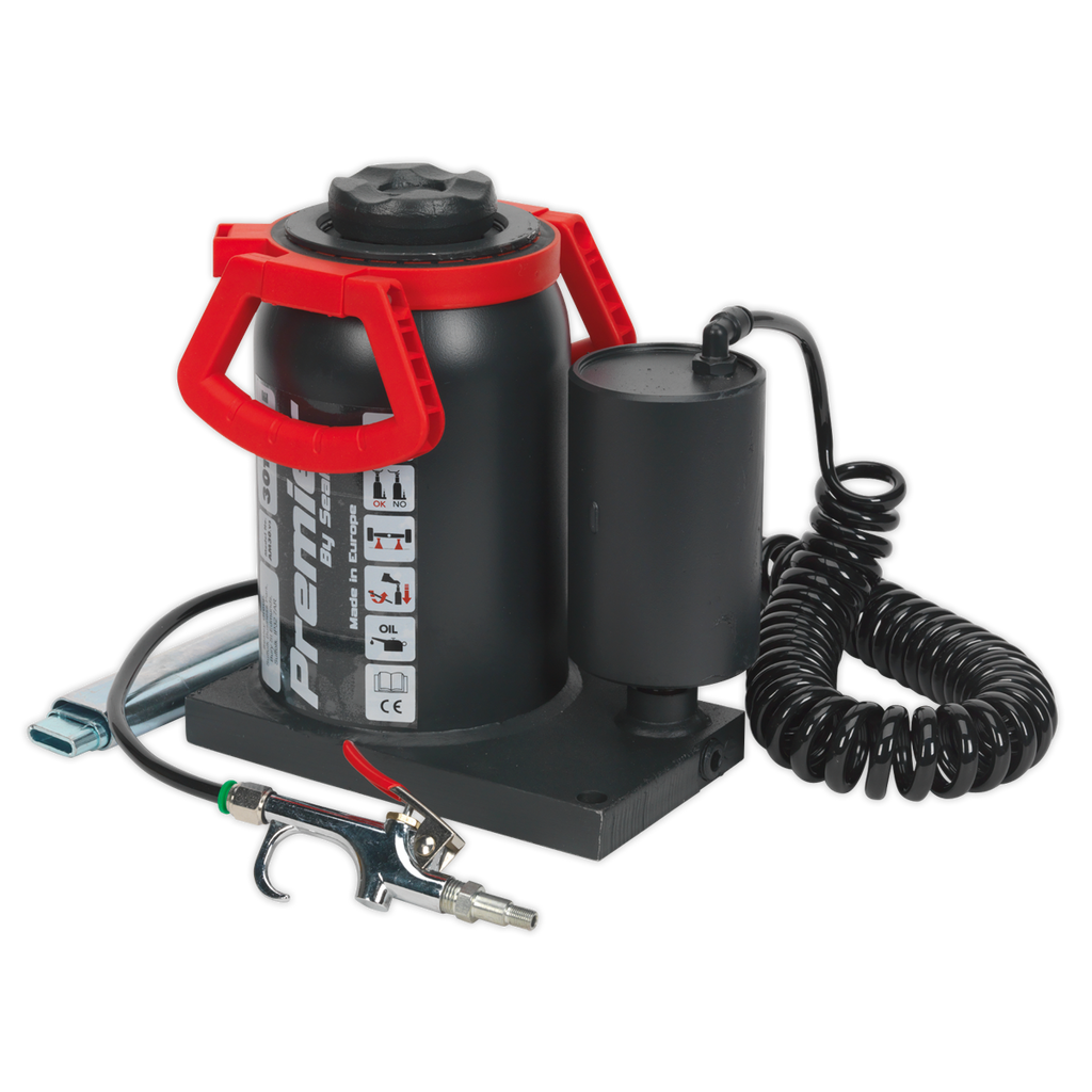 Premier Manual/Air Hydraulic Bottle Jack 30 Tonne