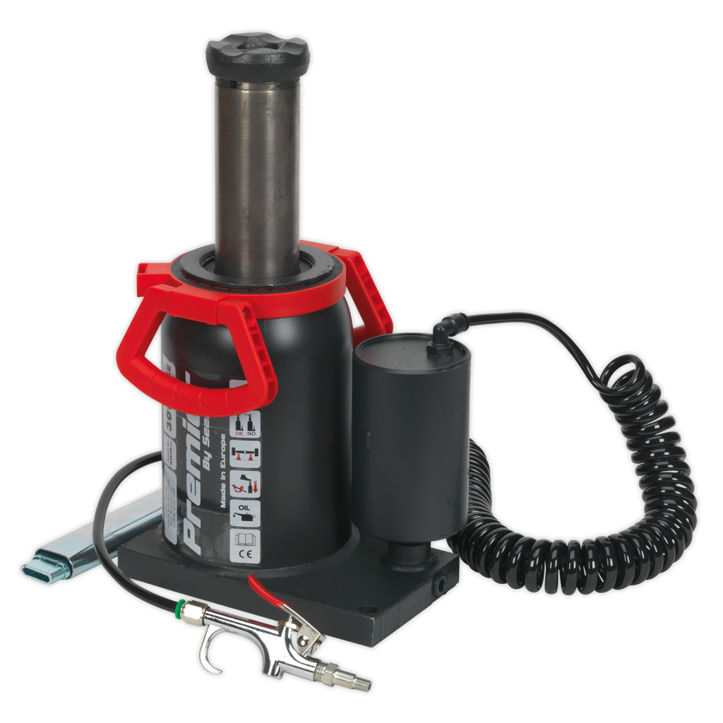 Premier Manual/Air Hydraulic Bottle Jack 30 Tonne