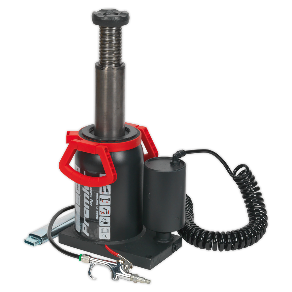 Premier Manual/Air Hydraulic Bottle Jack 30 Tonne