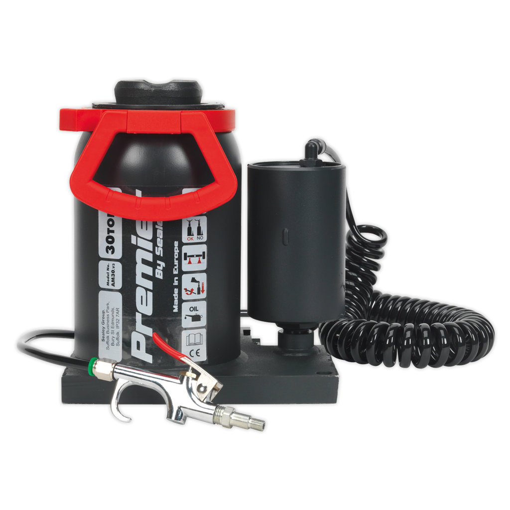 Premier Manual/Air Hydraulic Bottle Jack 30 Tonne