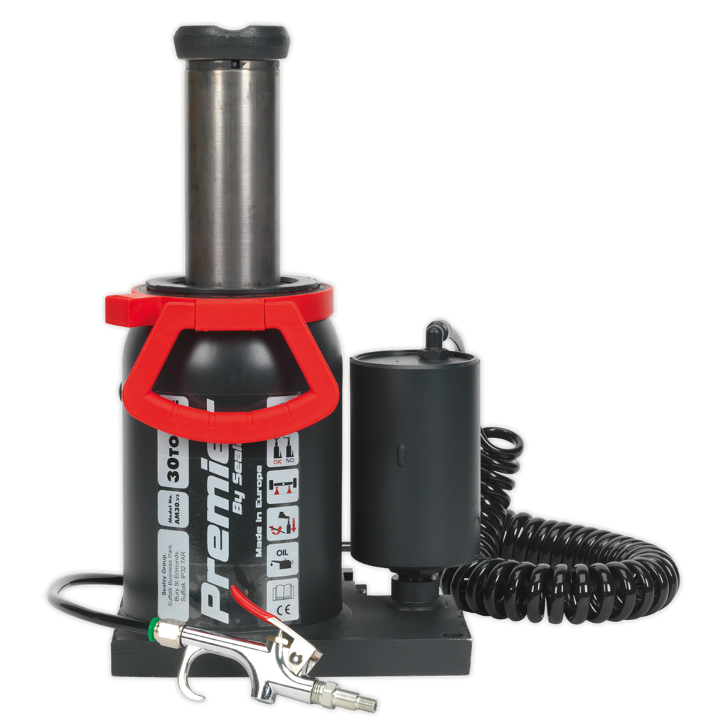 Premier Manual/Air Hydraulic Bottle Jack 30 Tonne