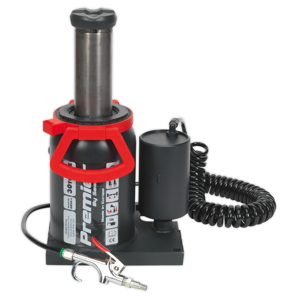 Premier Manual/Air Hydraulic Bottle Jack 30 Tonne